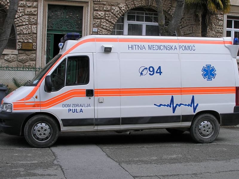 クロアチアの救急車