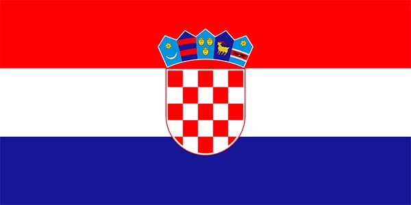 クロアチア共和国国旗